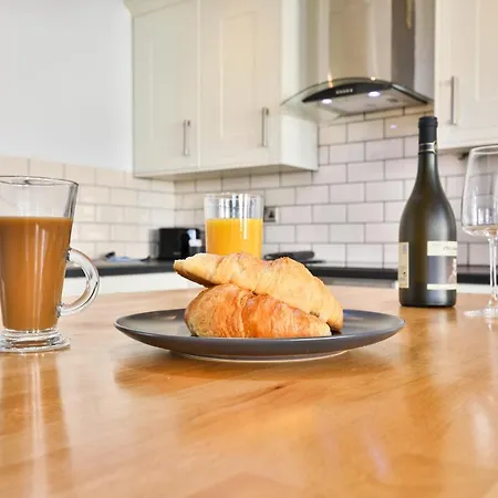 아파트 Modern 2 Bed Central City Flat With Free Parking 브리스틀